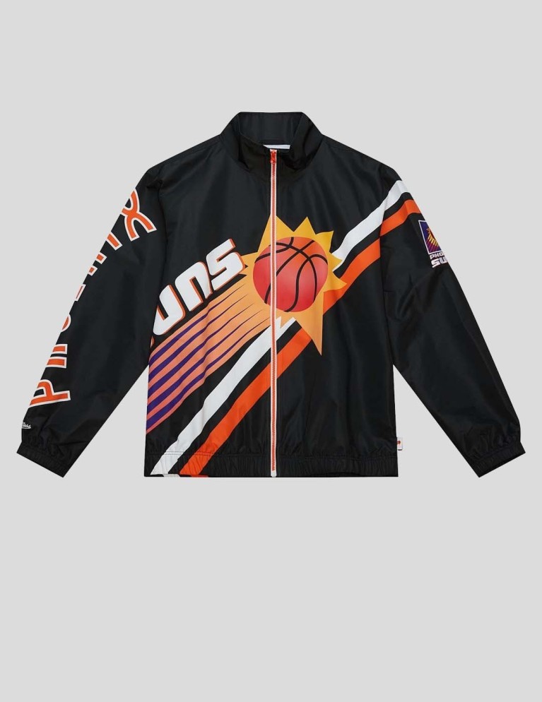 Chaqueta MITCHELL & NESS phoenix suns heavyweight satin jacket black